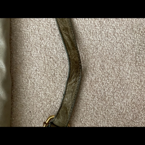 Tory Burch Fold Over Crossbody - Grey - Picture 7 of 9